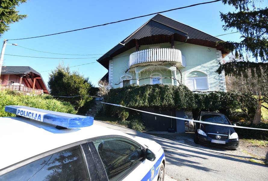 Policijski očevid pored Lepoglave gdje je muškarac ubio ženu, a potom i sebe