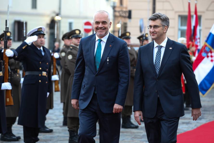 Plenković i Rama potpisali su Deklaraciju o partnerstvu