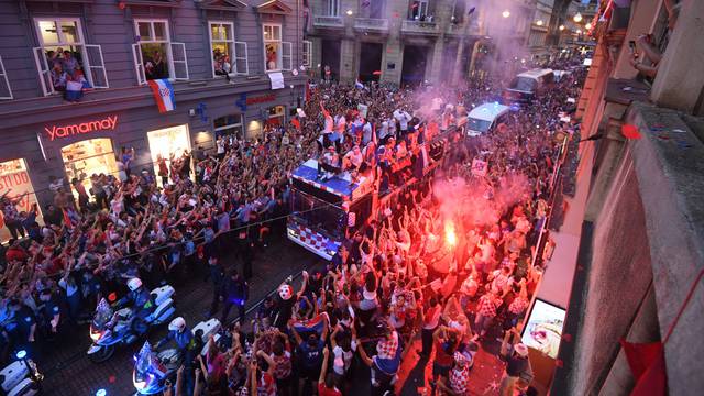 Izbor najboljih fotografija 2018., Vatreni osvojili srebro na SP u Rusiji