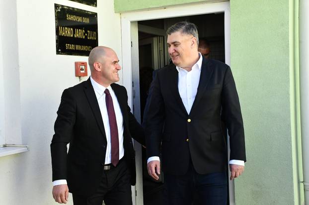 Predsjednik RH Zoran Milanović na obilježavanju Dana Općine Stari Mikanovci