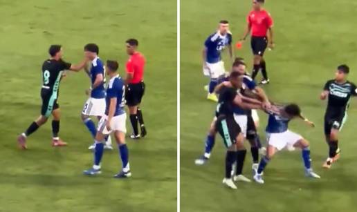 VIDEO Prijateljska utakmica pretvorila se u MMA meč! Baturina svjedočio makljaži