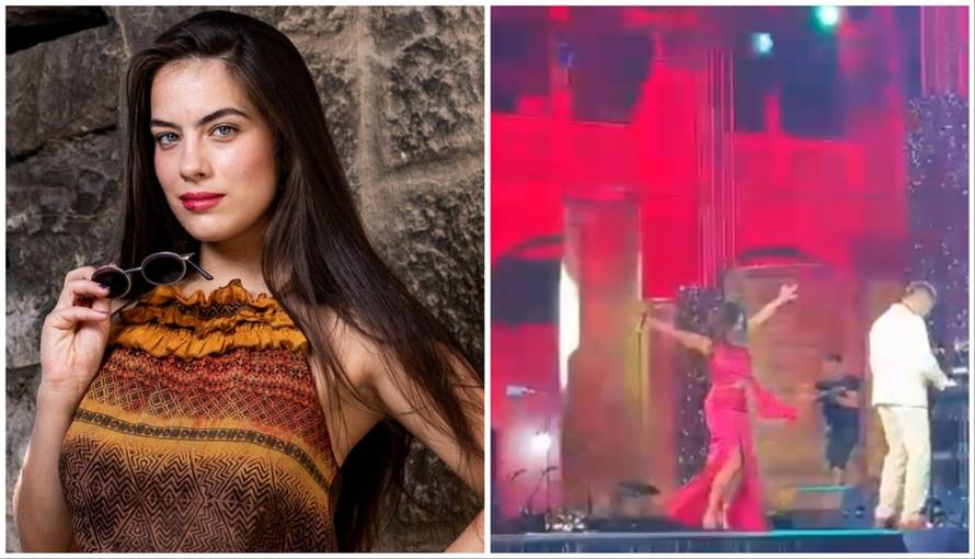 VIDEO Rasplesana Ana Uršula Najev oduševila je publiku pjesmom Olivera Dragojevića