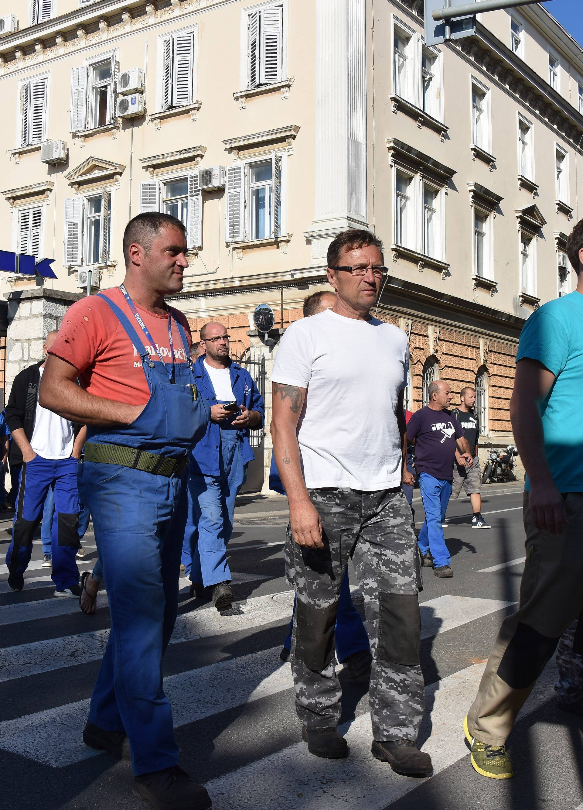 Pula: Radnici Uljanika ponovno i na ulicama, pozivaju graÄane na prosvjed