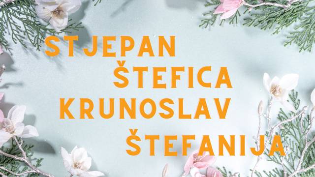 Danas imendan slave Stjepani i ostale izvedenice ovog imena, u Hrvatskoj ih je preko 65.000