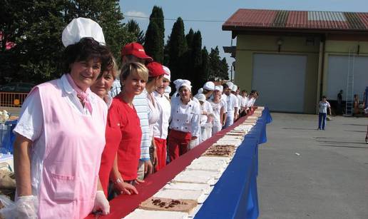 Najveći kolač u Hrvatskoj radili dva dana i dvije noći