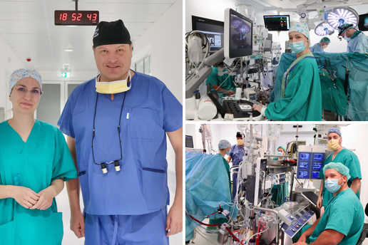 Ovo su superdoktori iz Splita: 'Vene s nogu presa&dstrok;ujemo na srce, pacijente hladimo na 18&deg;C'