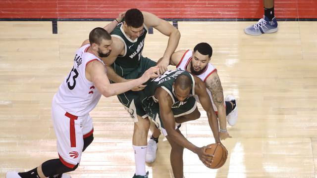 NBA: Playoffs-Milwaukee Bucks at Toronto Raptors