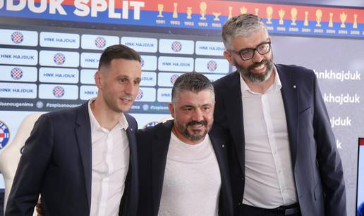 Predsjednik Hajduka: Pukštasa prodajemo, a htio sam da se Gattuso i Perišić pomire...