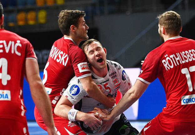 2021 IHF Handball World Championship - Preliminary Round Group E - Switzerland v Norway