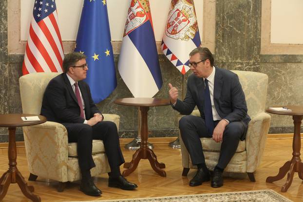 Beograd: Aleksandar Vučić sastao se s Jamesom O'Brienom, pomoćnikom američkog državnog tajnika