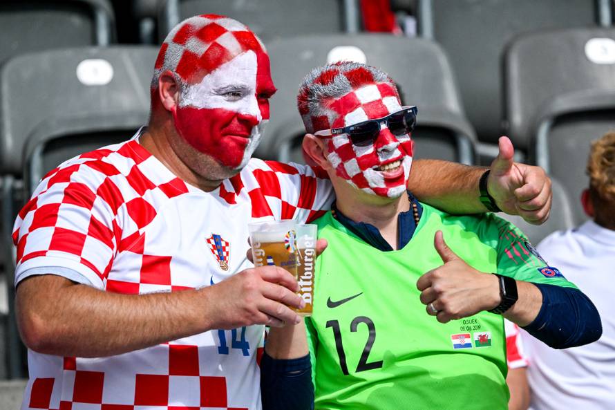 Berlin: Navijači se okupljaju na Olimpijskom stadionu uoči susreta između Španjolske i Hrvatske