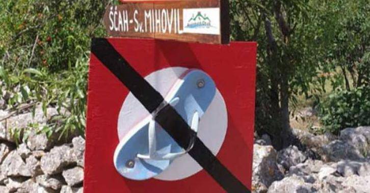 Gorska služba nasmijavanja: Dragi turisti, vidite ovaj znak?