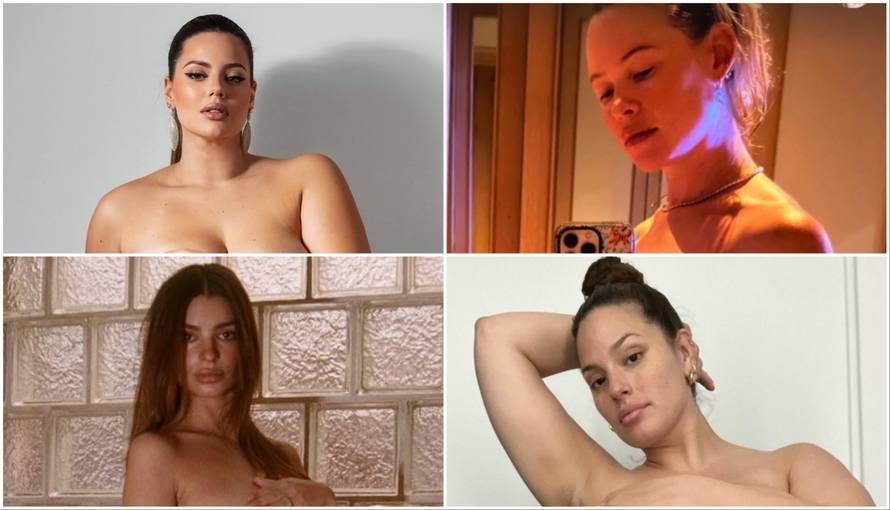 Lugomer pozira baš kao strane zvijezde: Trbuščić gole pokazale Kourtney, Emily, Demi Moore...