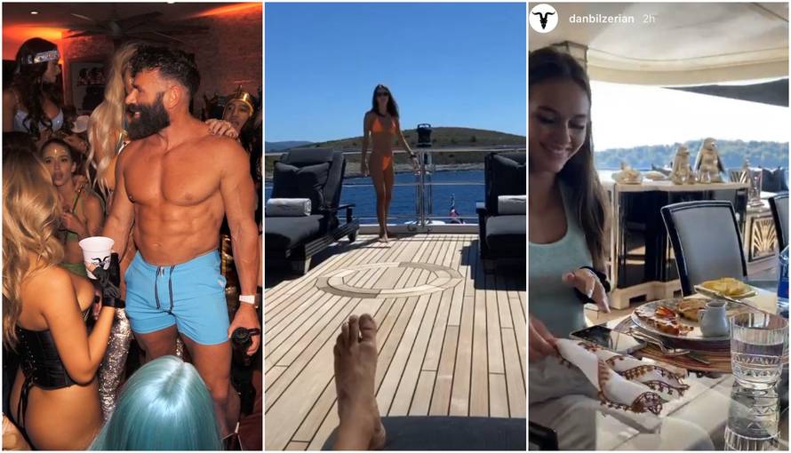 Brod pohote: Milijunaš snima svoje gole cure i časti ih jelom