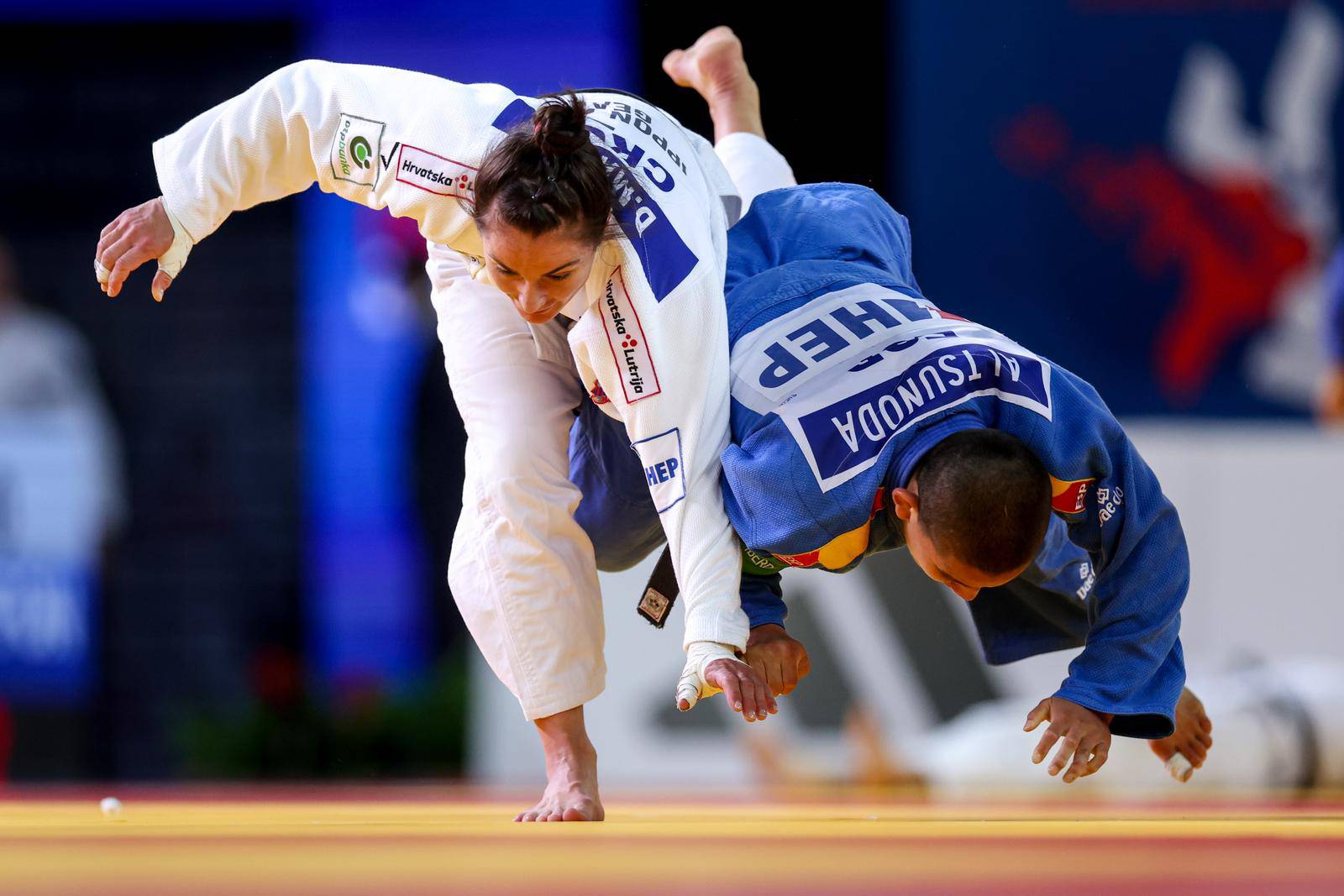 Europsko prvenstvo u judu, žene -70kg, polufinale, Barbara Matić - Ai Tsunoda Roustant