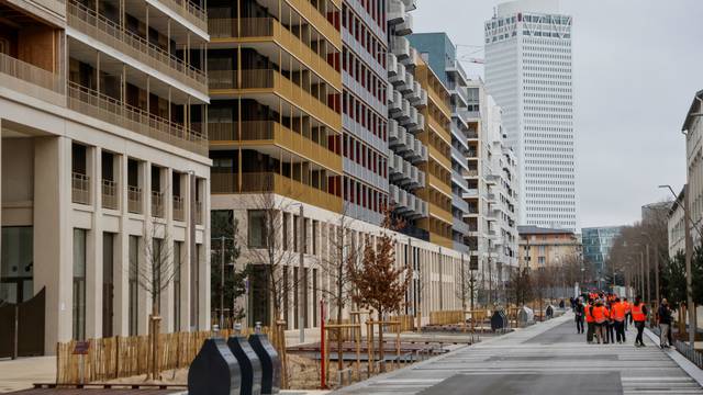 Inauguration of the Athletes village for the Paris 2024 Olympic Games