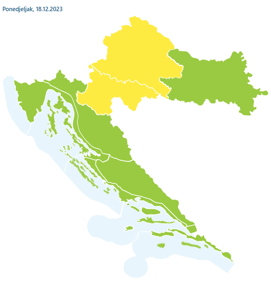 Kakvo nas vrijeme čeka? Magla svuda oko nas, na moru plus 15