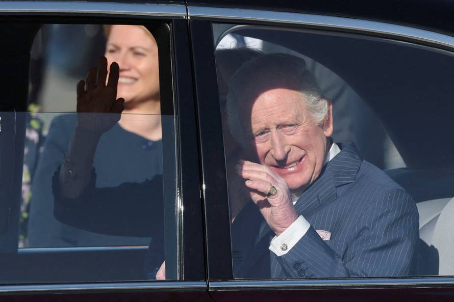 Britain's King Charles visits Italy