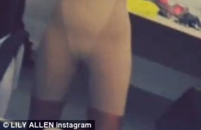 Stezne gaće i gole grudi: Lily Allen pokazala svoj seksi ples
