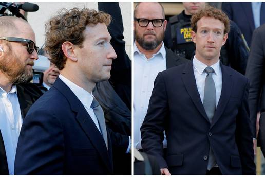 Zuckerbergove tjelohranitelje brutalno sprdaju, na sud do&scaron;li s Meta nao&ccaron;alama: 'Kakvo dno!'