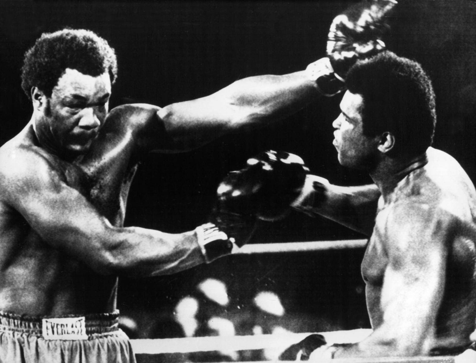 Boxing: Muhammad Ali knocks out George Foreman