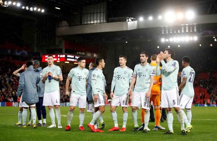 Champions League - Round of 16 First Leg - Liverpool v Bayern Munich