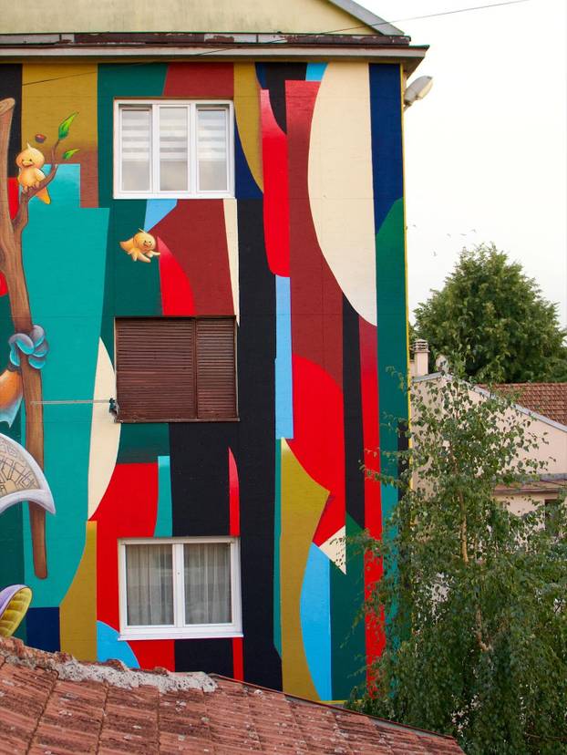 FOTO Grad pretvoren u galeriju: Pogledajte predivne murale na kućama i zgradama u Čačku