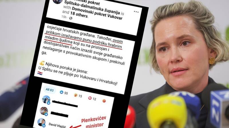 Kekin: 'Plenkovićev ministar lajkao je podršku napadačima iz Splita'. Sad je taj lajk obrisao...
