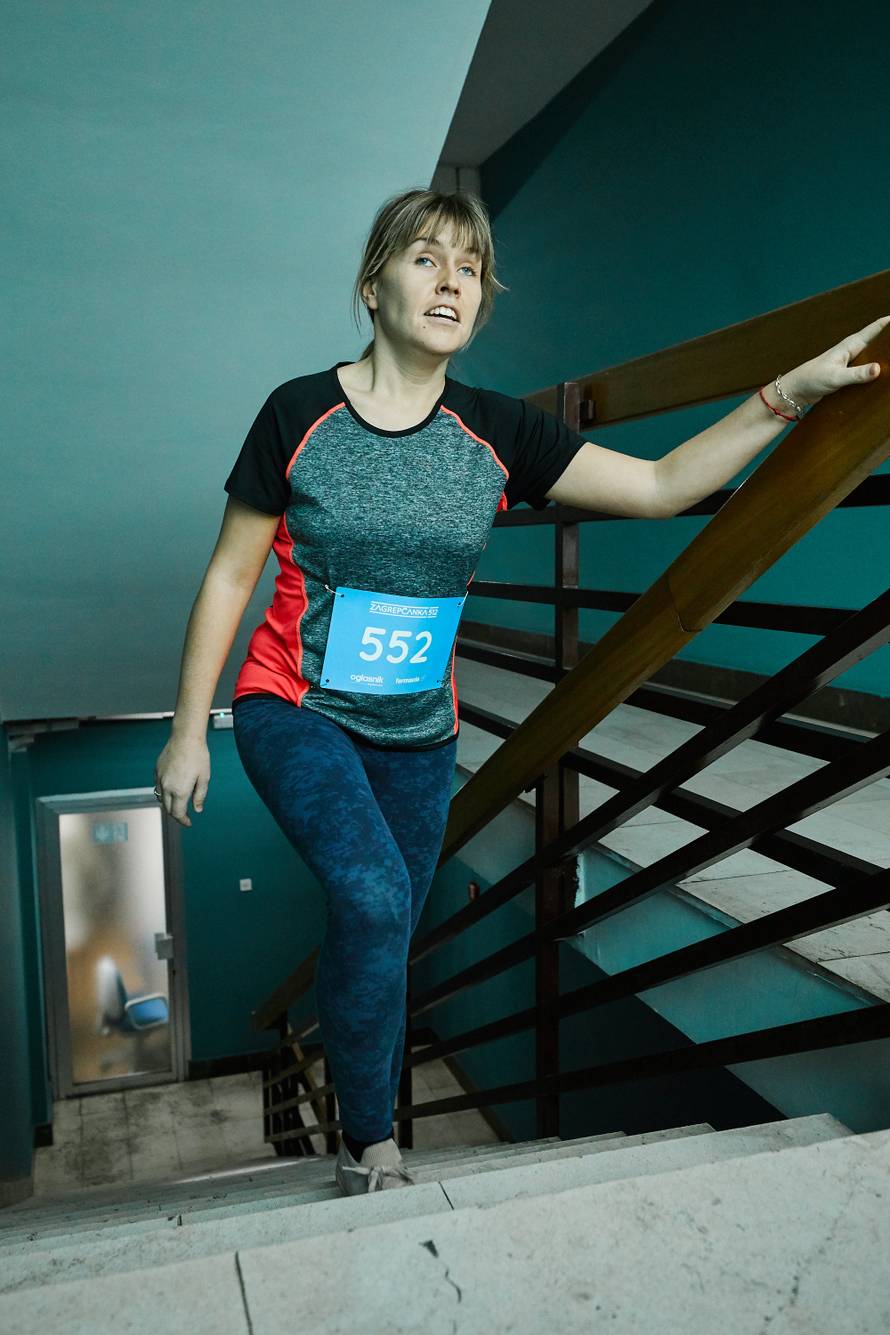 Trčali na 25. kat Zagrepčanke 'za sve koji misle da ne mogu'
