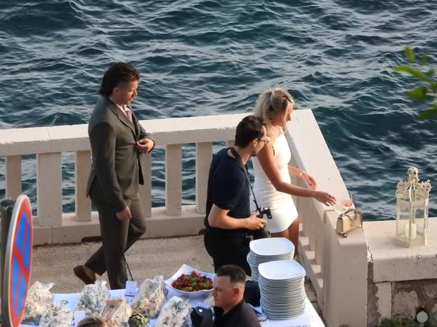 Dubrovnik:  Primanje dan uoči svadbe  Nicole Artukovich i Liama Stewarta
