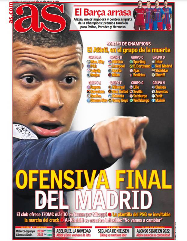 Gazzetta poručila: Ronaldo ciao! Mbappe pred vratima Madrida