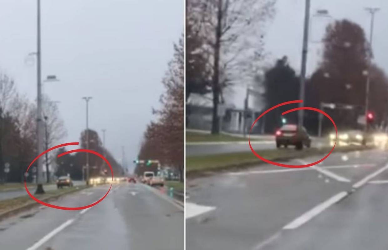 VIDEO Kroz Čakovec u krivom smjeru. Vozači izbjegli sudar