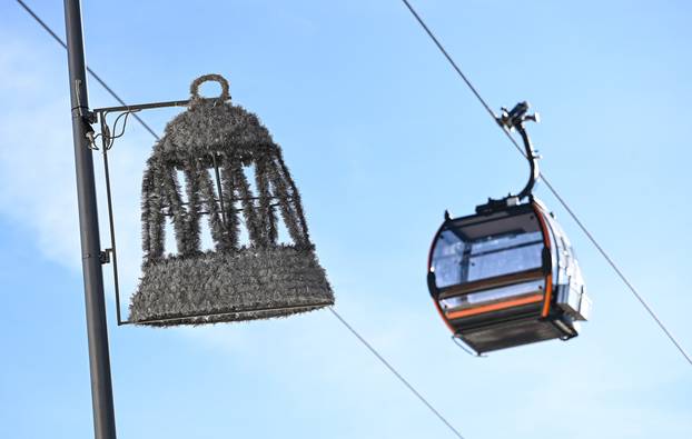 Sunčano novogodišnje jutro na Sljemenu