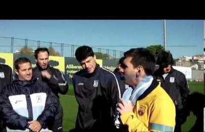 Veliki fan rukometa: Lionel Messi ugostio igrače Argentine