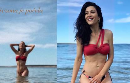 Ana Rucner na plaži u bikiniju: Otvorila sezonu i pokazala liniju