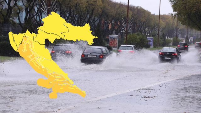 Stiže velika promjena vremena, poslali posebno upozorenje za cijelu Hrvatsku: Oluje i tuča