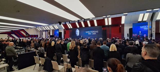 Beograd: Komemeoracija za osnivača i kreativnog direktora Grand produkcije Sašu Popovića