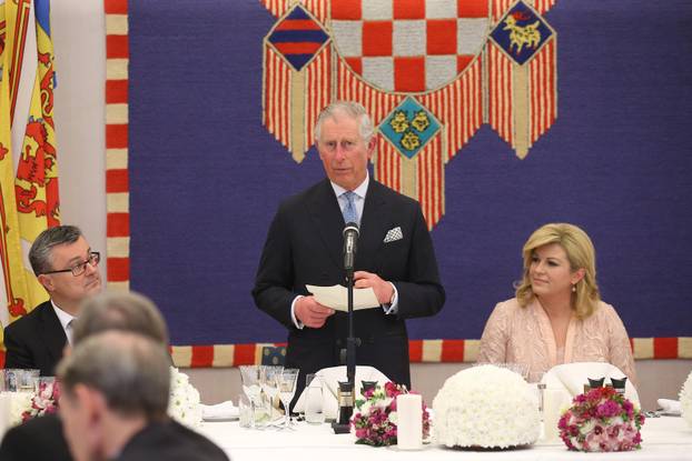 ARHIVA 2016. Zagreb: Sve?ana ve?era u ?ast dolaska  Charlesa i Camille