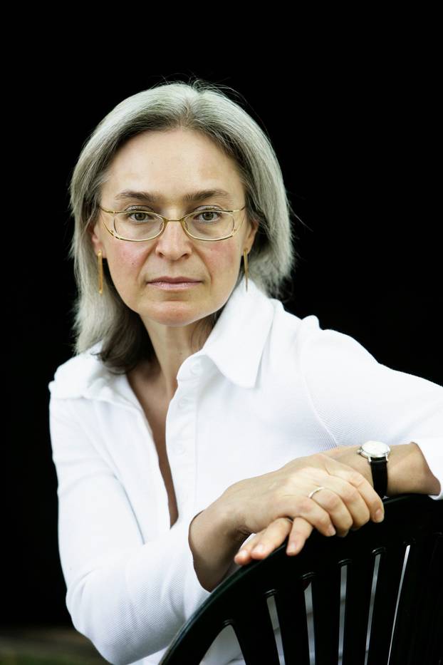 Russian journalist Anna Politkovskaya