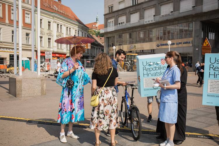 Zagrepčani ostali iznenađeni nesvakidašnjim performansom