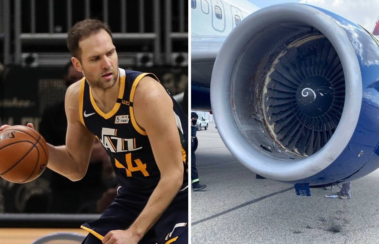 Babo i suigrači čuli su kad je eksplodiralo, avion je sletio samo s jednim motorom