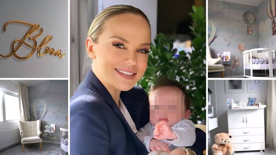 Maja Šuput snimila video dječje sobe i pokazala luksuz u kojem njen sinčić uživa: 'Bloom Room'