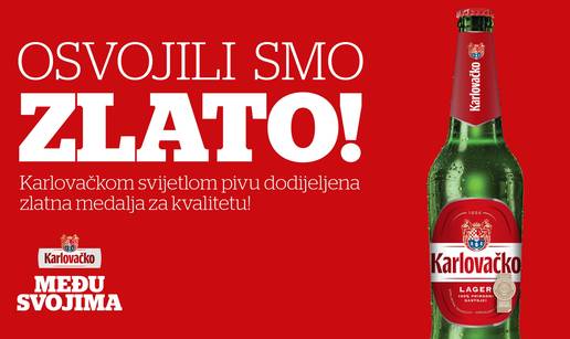 Vodeći međunarodni institut za kvalitetu nagradio Karlovačko zlatnom medaljom