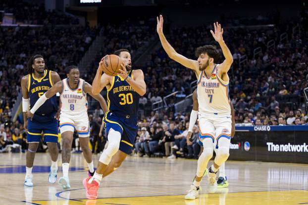 NBA: Oklahoma City Thunder at Golden State Warriors