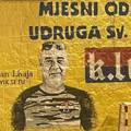 U Ka&scaron;tel Luk&scaron;i&cacute;u osvanuo mural posve&cacute;en ocu Marka Livaje