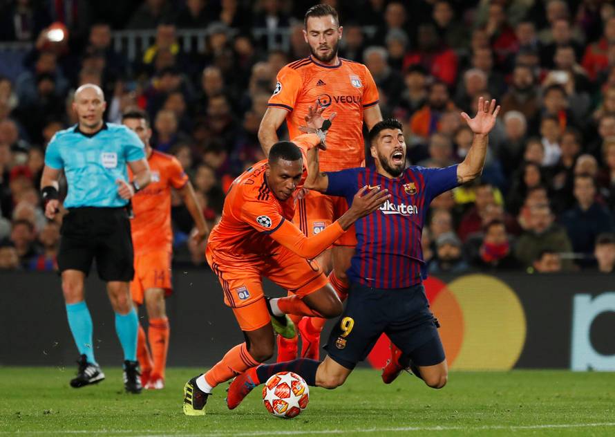Champions League - Round of 16 Second Leg - FC Barcelona v Olympique Lyonnais