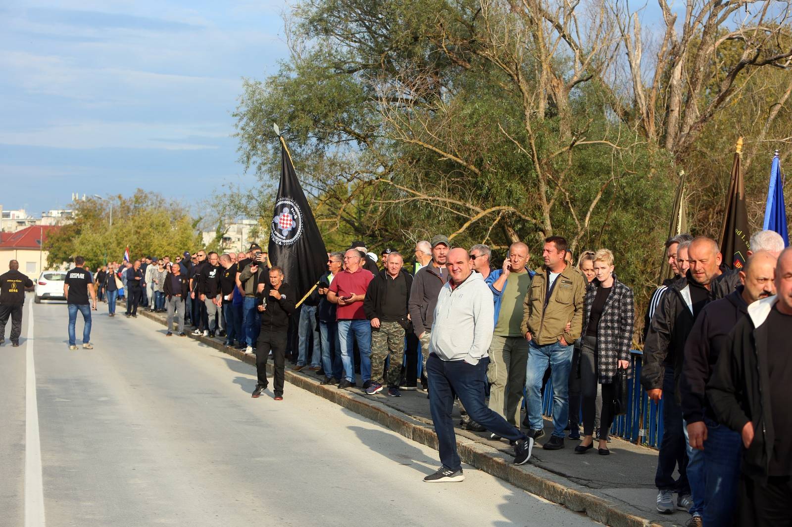 Karlovac: Mirni prosvjed branitelja zbog najavljene komemoracije za ubijene srpske rezerviste