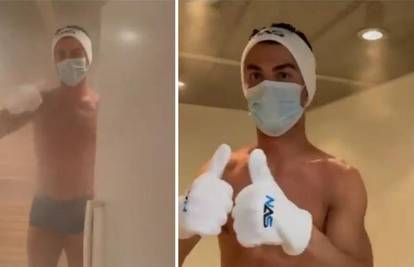 VIDEO Ronaldo u hladnjaku od 60.000 eura, ide i do -200 °C!