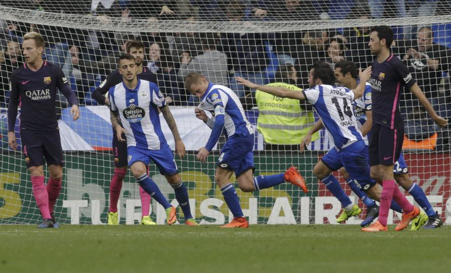 Football Soccer - Deportivo v Barcelona - Spanish La Liga Santander