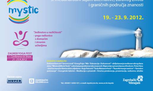 Zagreb Yoga Fest u sklopu sajma MYSTIC 19.-23.9.2012.